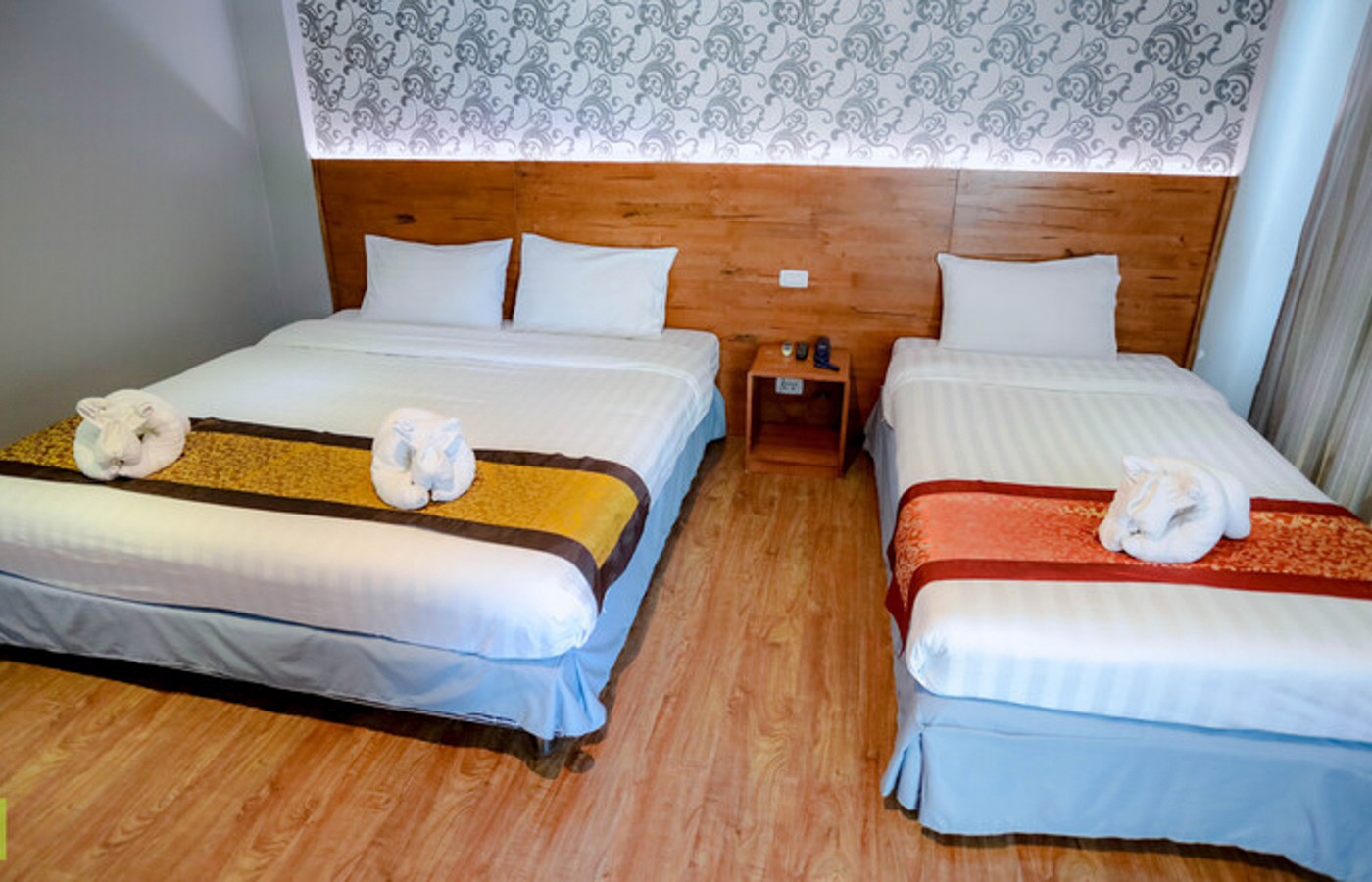 deluxe tripple bedded room