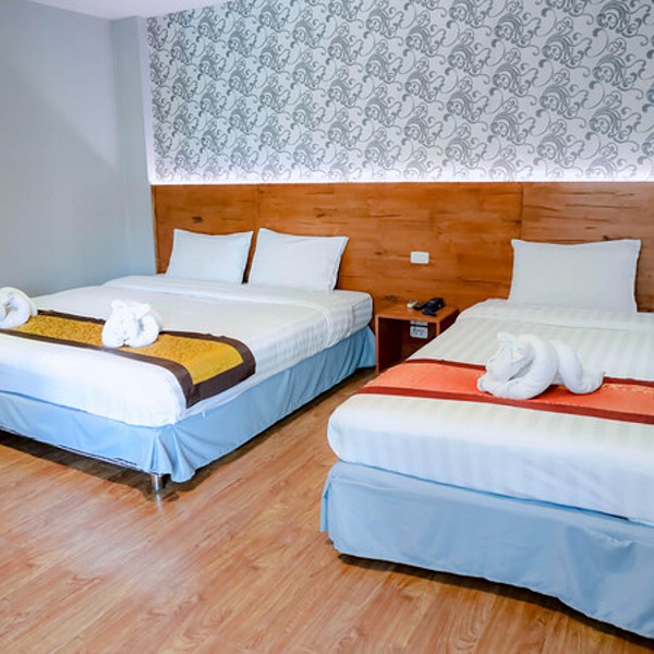 deluxe tripple bedded room