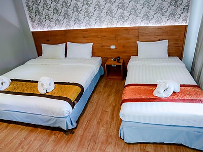 deluxe tripple bedded room