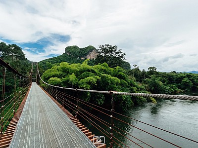 Hanging Bridge, Wat Khao Pang