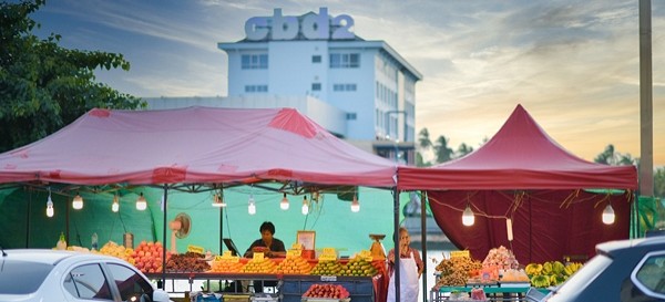 Fruit Market at the Sleeper Boat Pier